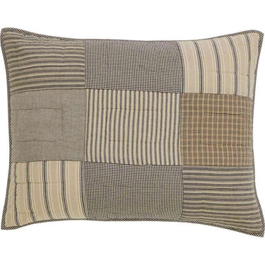 Sawyer Mill Charcoal Standard Sham 21x27 VHC Brands - The Fox Decor